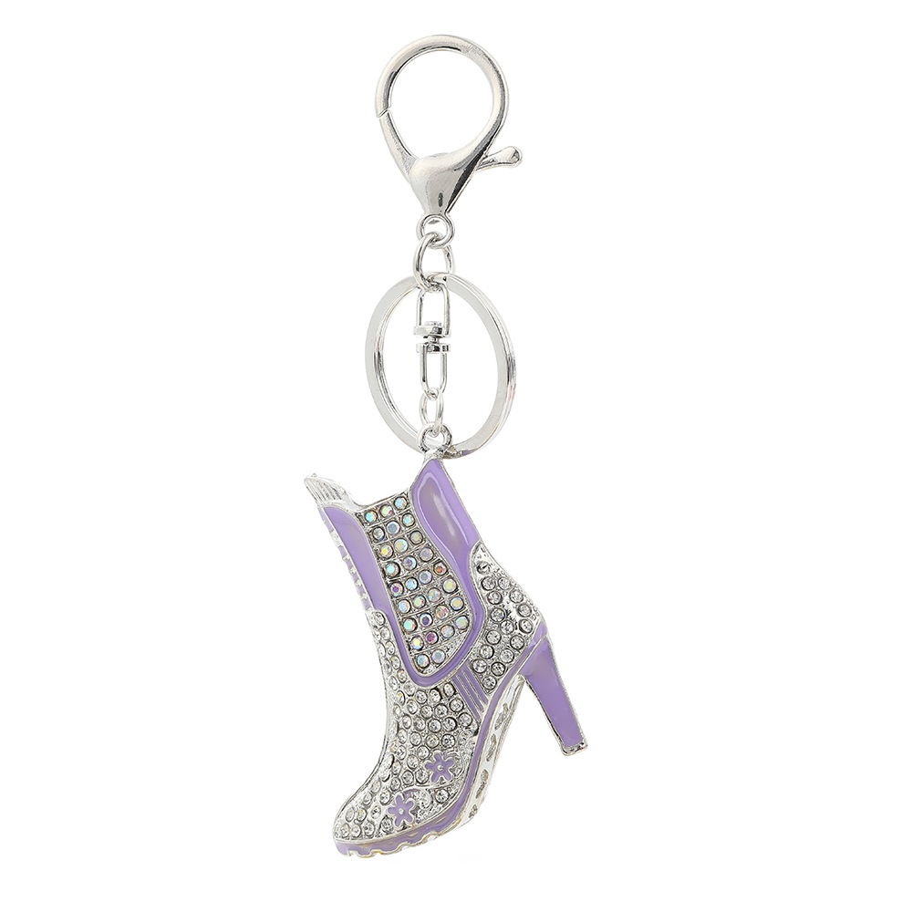 Rhinestone High Heel Keychain Keyring Netby