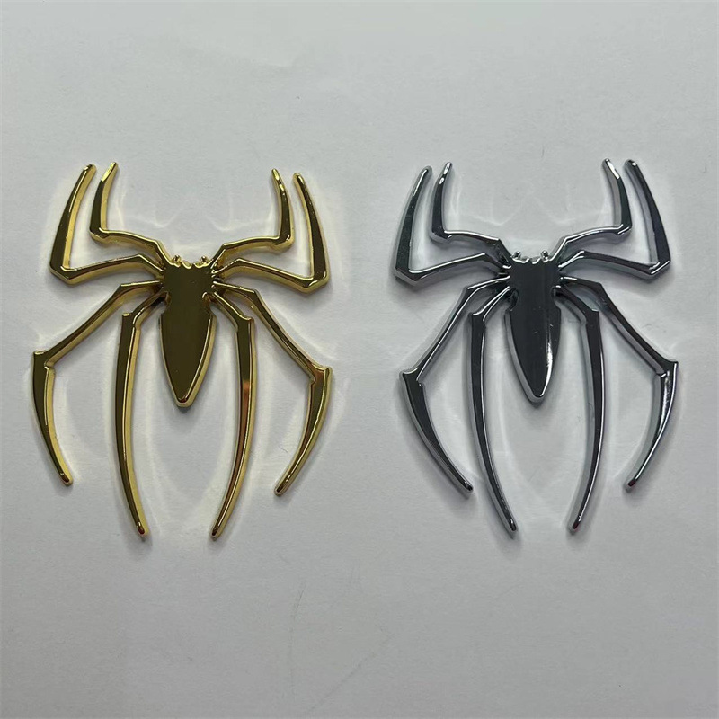 Metal Spider Car Sticker Netby