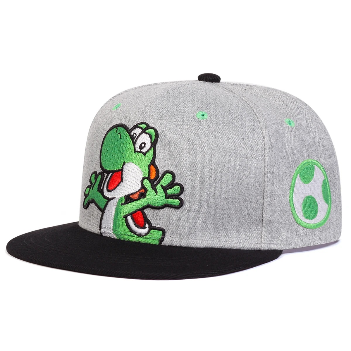 Flat Brim Car Dinosaur Hat Embroidered Baseball Netby