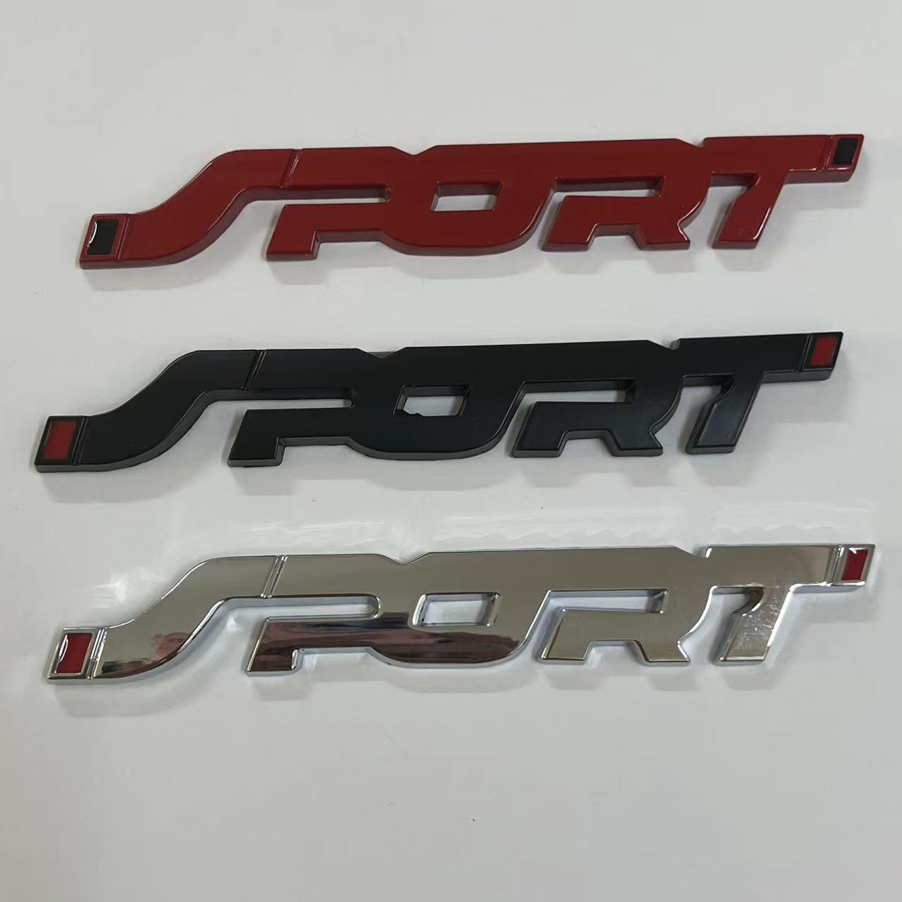 Metal Sport Letter Car Stiker Netby
