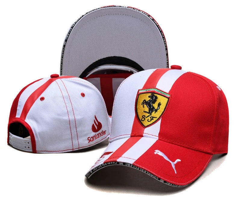 Ferrari Car Logo Embroidered Baseball Hat Netby
