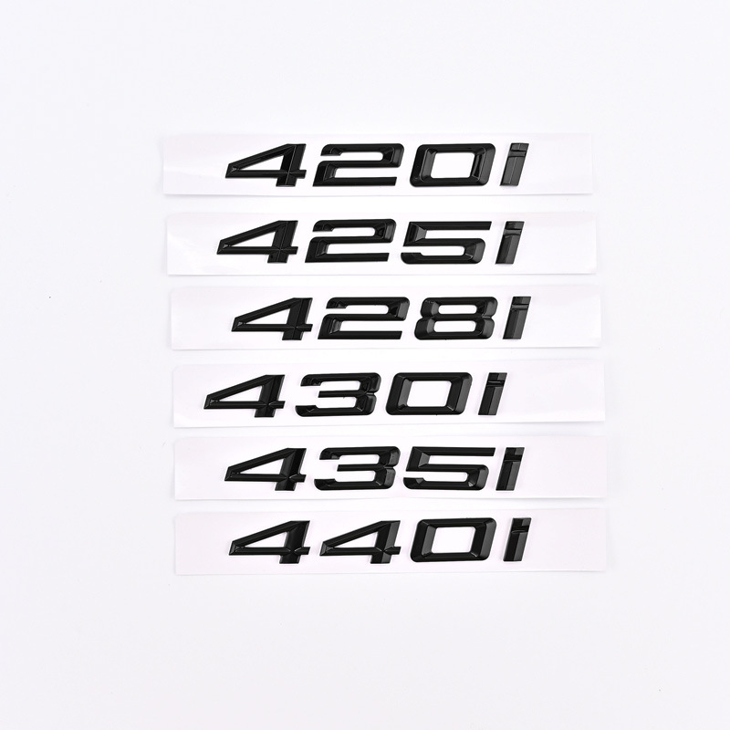 ABS Plastic Car Sticker for BMW 420i 425i 428i 430i 435i 440i Netby