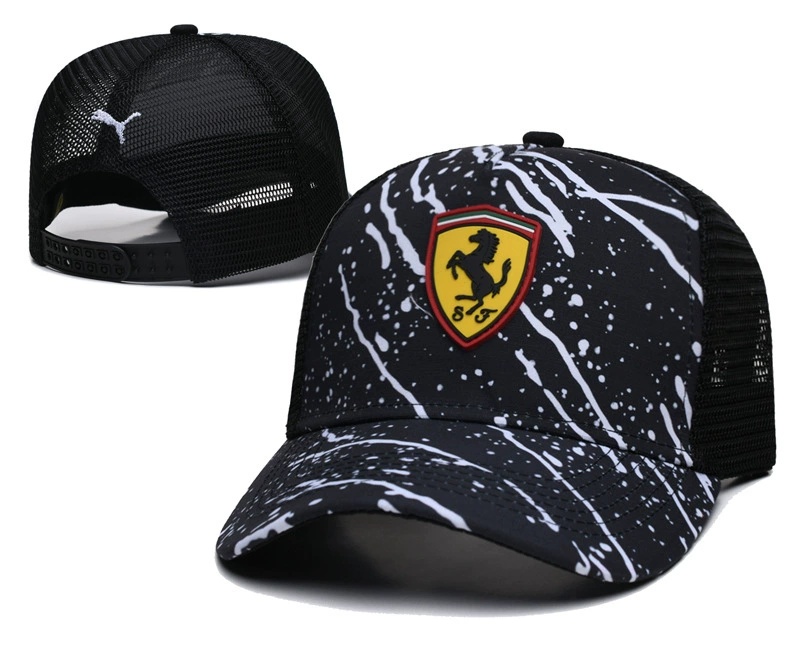 Ferrari Car Logo Embroidered Baseball Hat Netby