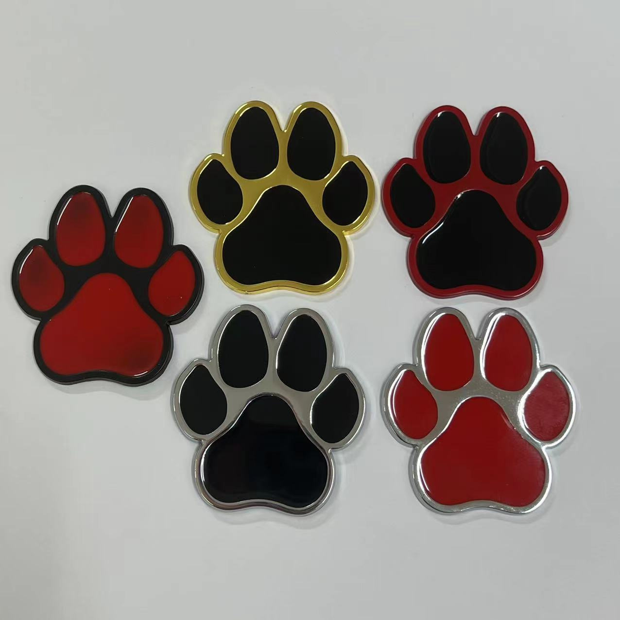 Metal Bear Paw Car Sticker Netby