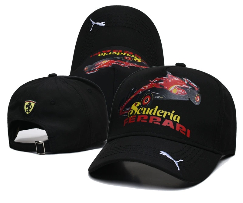 Ferrari Car Logo Embroidered Baseball Hat Netby