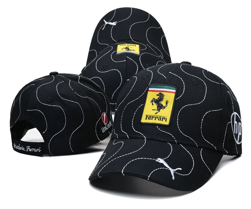 Ferrari Car Logo Embroidered Baseball Hat Netby