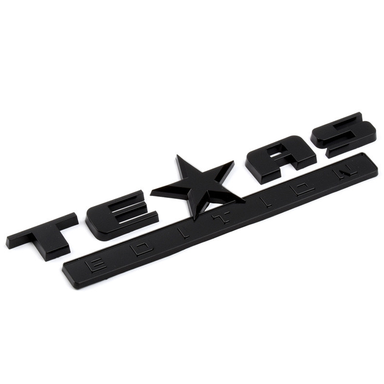 25.2*8cm ABS Plastic Texas Car Emblem Badge for Jeep Netby