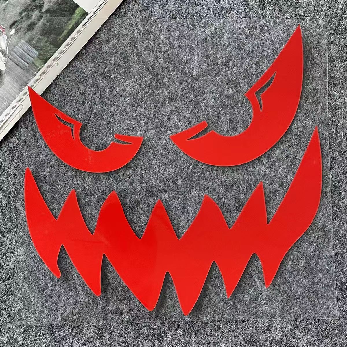 Cool Evil Car Reflective Sticker Netby
