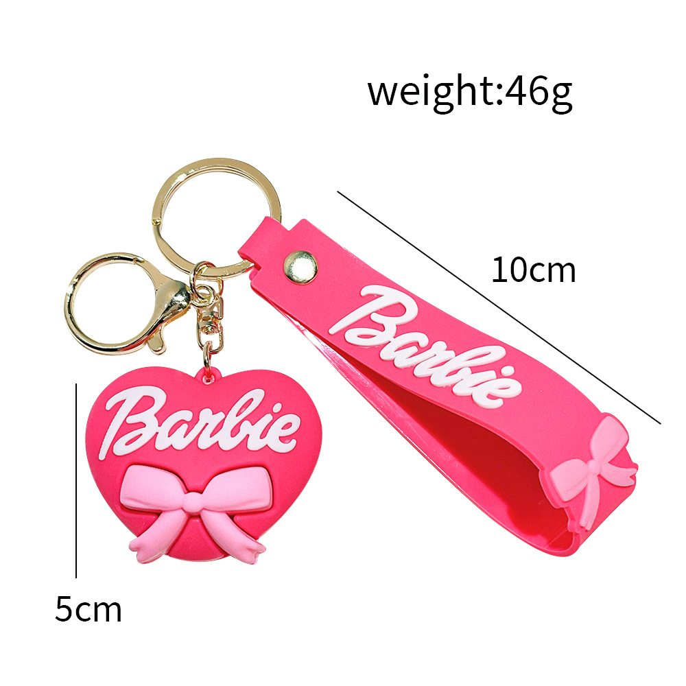 Animation Barbie Keychain Keyring Netby