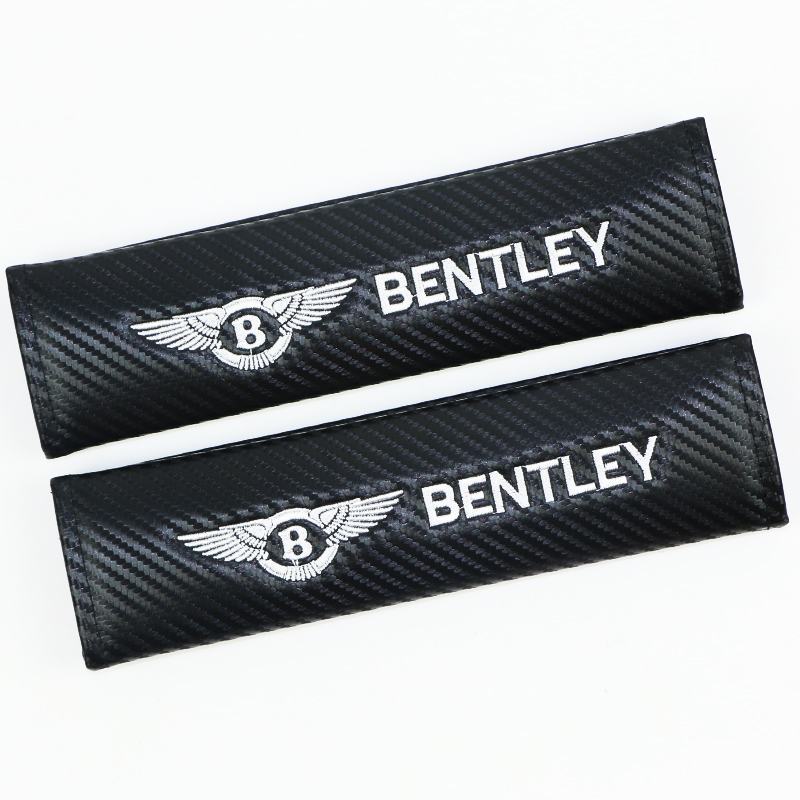 Carbon Fiber Style Car Seat Belt Cover for Audi Benz BMW Corvette VW SKODA Alfa Romeo Netby