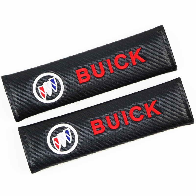Carbon Fiber Style Car Seat Belt Cover for Audi Benz BMW Corvette VW SKODA Alfa Romeo Netby