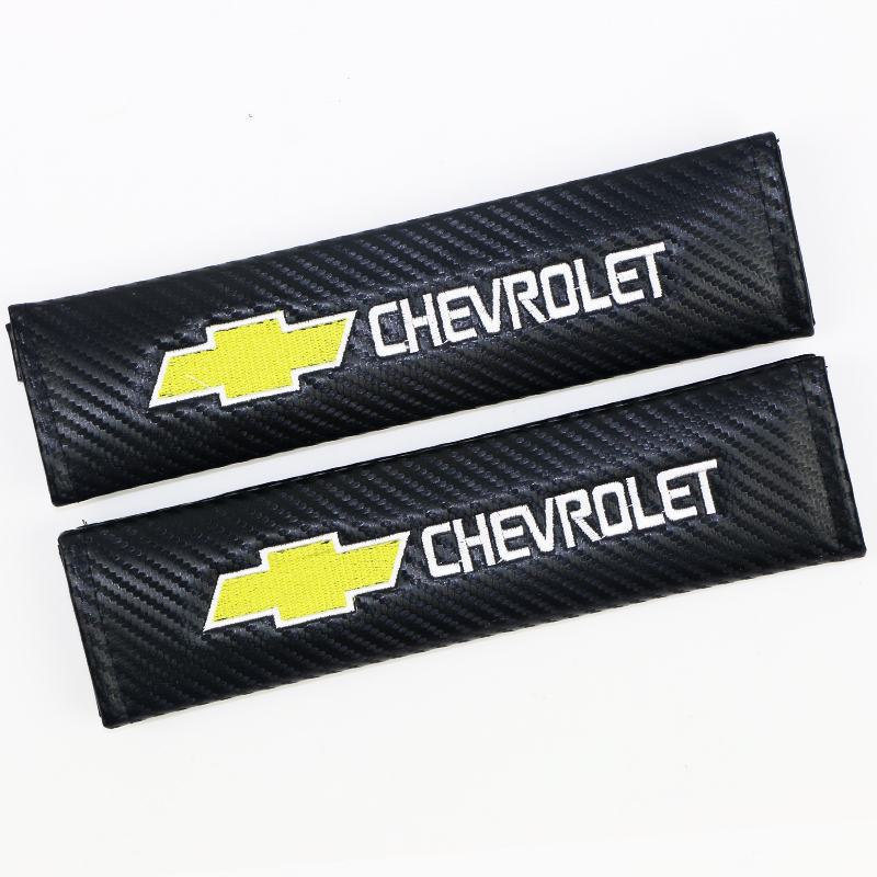 Carbon Fiber Style Car Seat Belt Cover for Audi Benz BMW Corvette VW SKODA Alfa Romeo Netby
