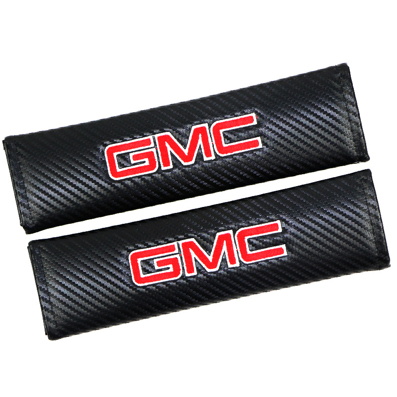 Carbon Fiber Style Car Seat Belt Cover for Audi Benz BMW Corvette VW SKODA Alfa Romeo Netby