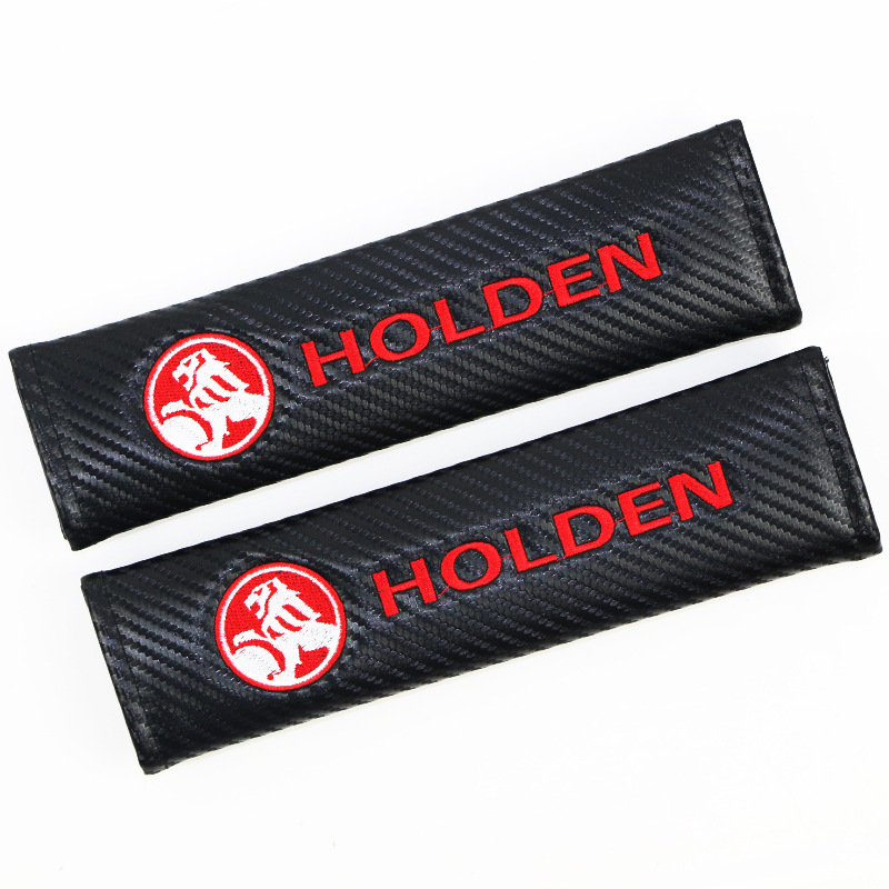 Carbon Fiber Style Car Seat Belt Cover for Audi Benz BMW Corvette VW SKODA Alfa Romeo Netby