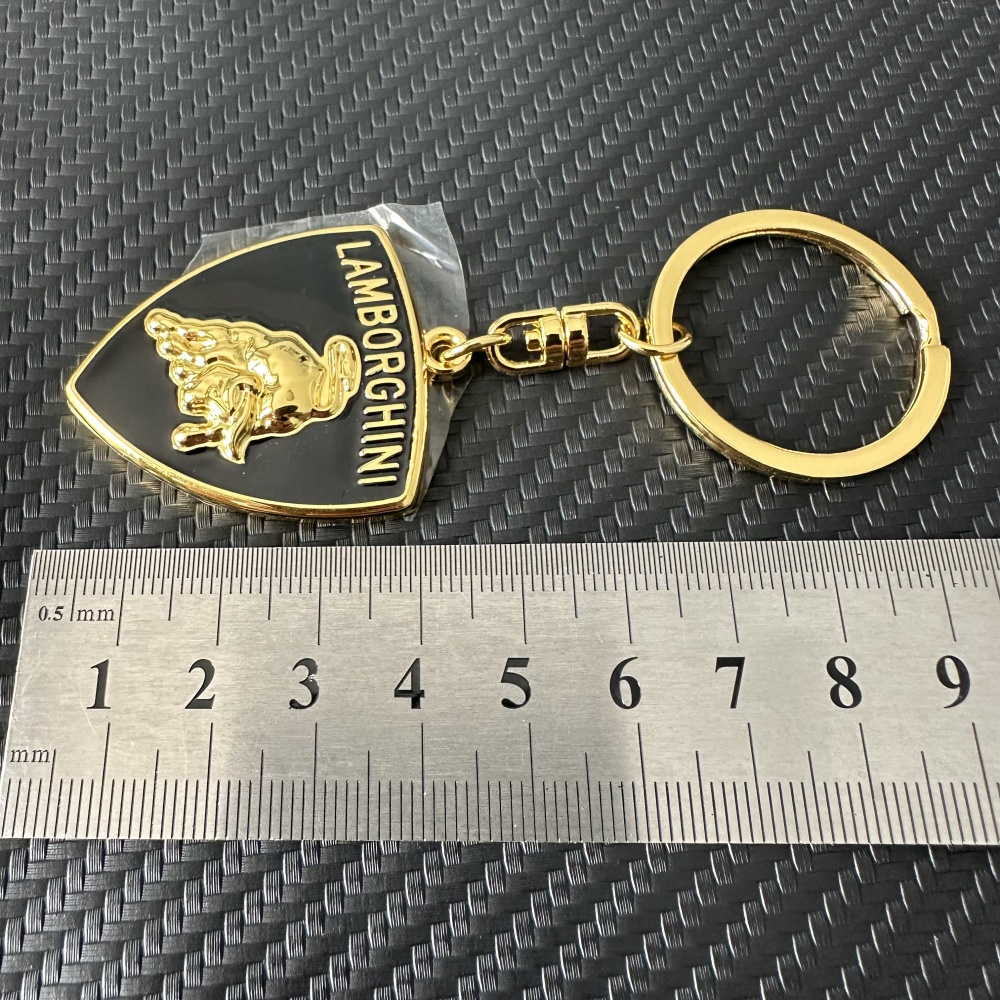 3D Metal Lamborghini Car Logo Logo Keyring Keychain Netby