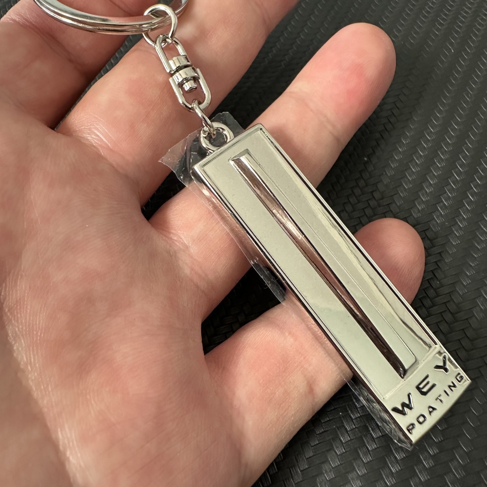 Chinese Brand Car Logo Keychain Keyring Keyfob for WEY Netby