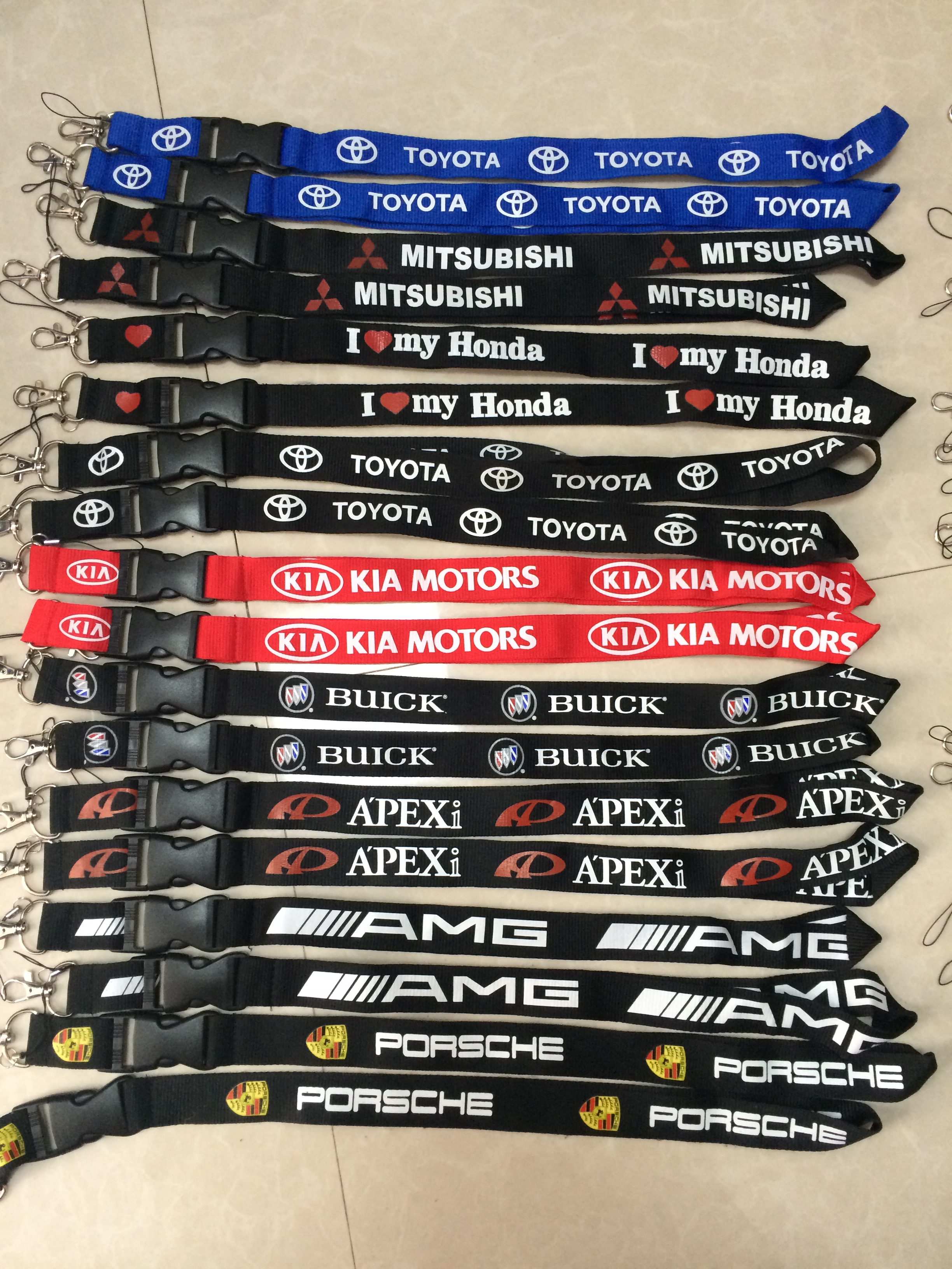 Car Logo Lanyard Neck Strap Netby