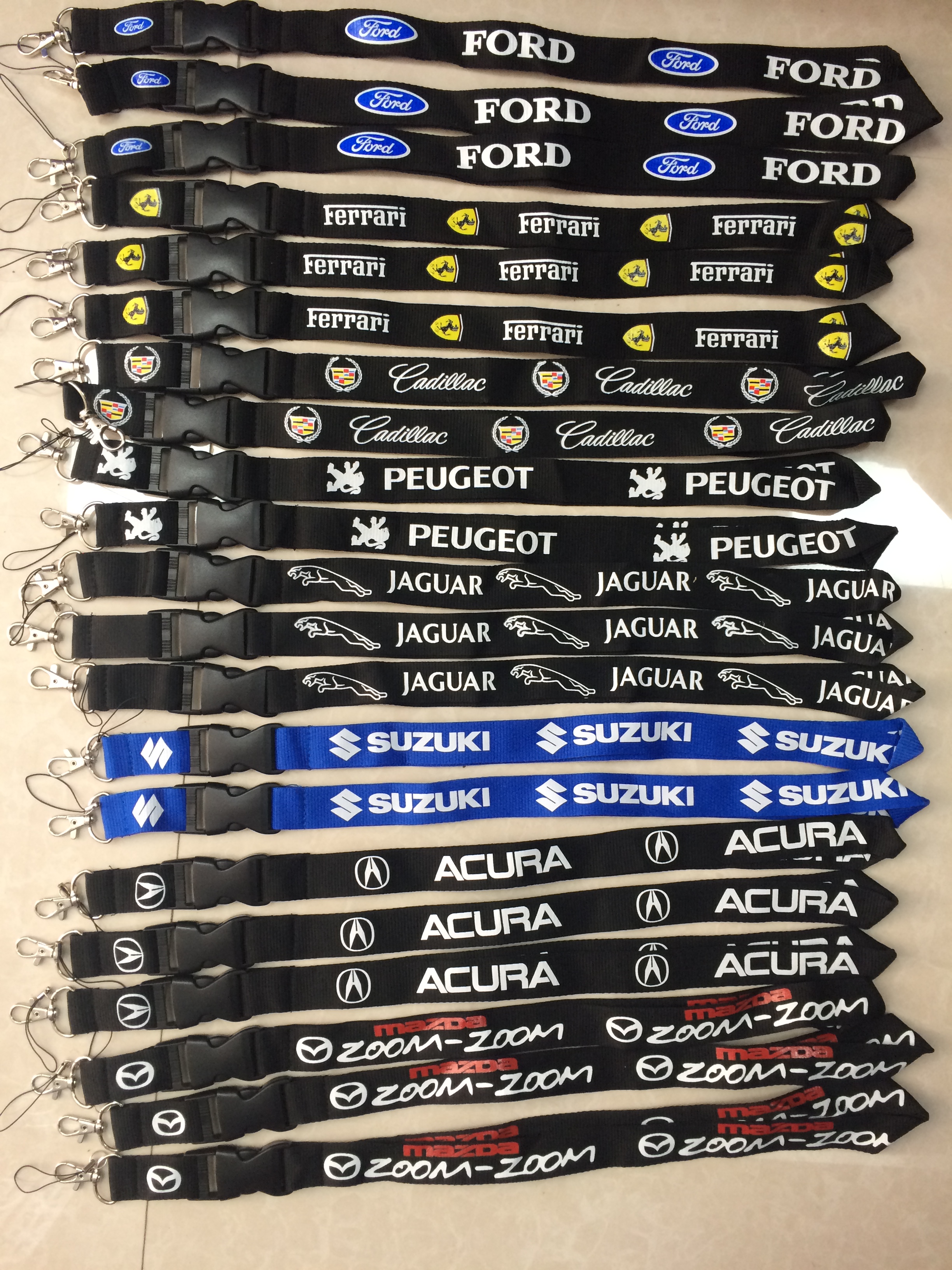 Car Logo Lanyard Neck Strap Netby