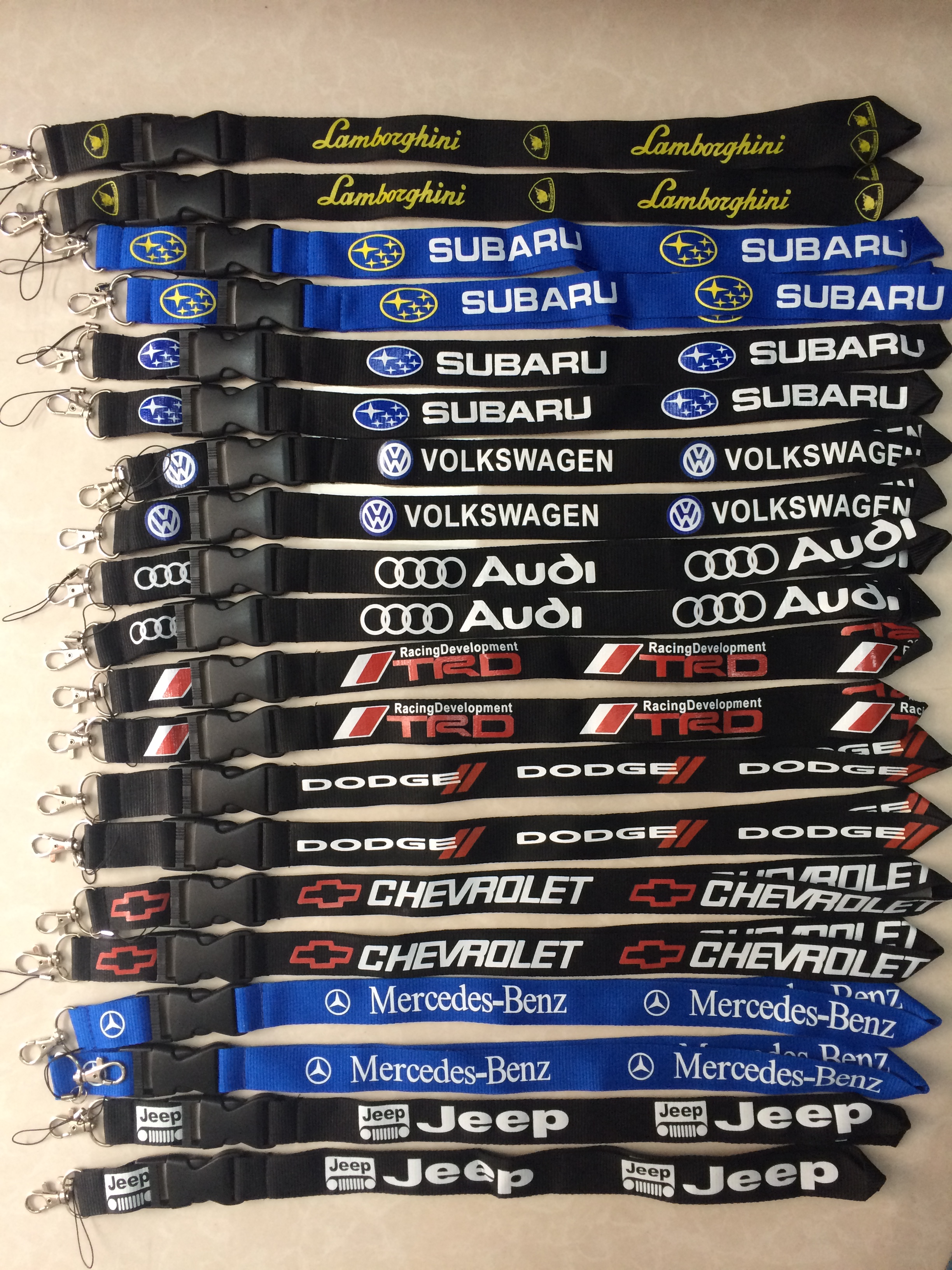 Car Logo Lanyard Neck Strap Netby