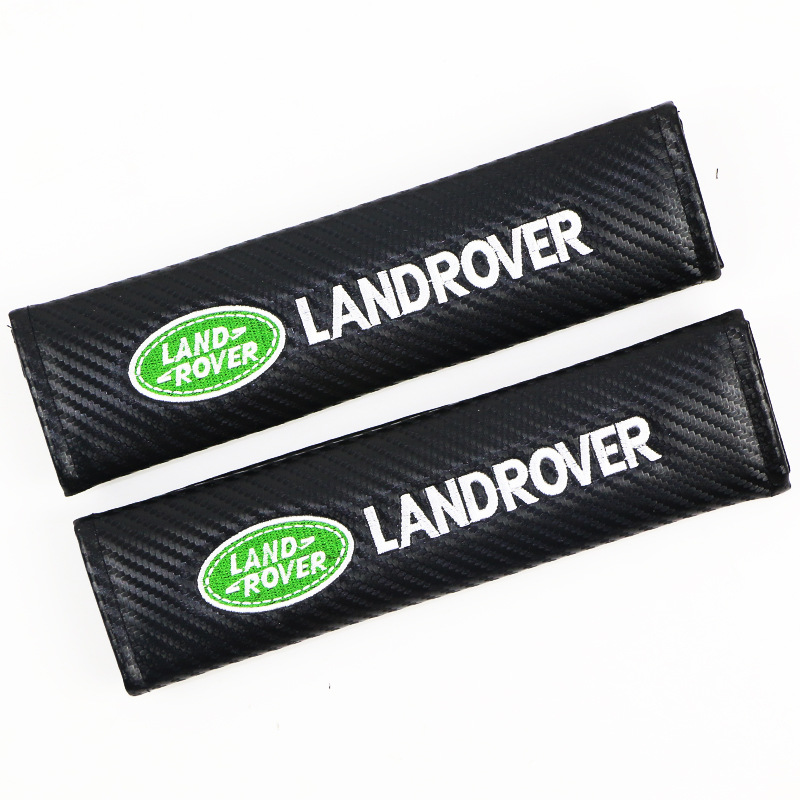 Carbon Fiber Style Car Seat Belt Cover for Audi Benz BMW Corvette VW SKODA Alfa Romeo Netby