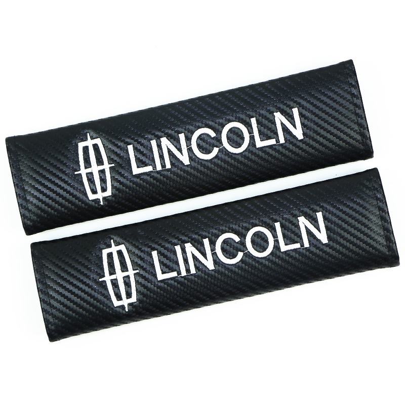 Carbon Fiber Style Car Seat Belt Cover for Audi Benz BMW Corvette VW SKODA Alfa Romeo Netby