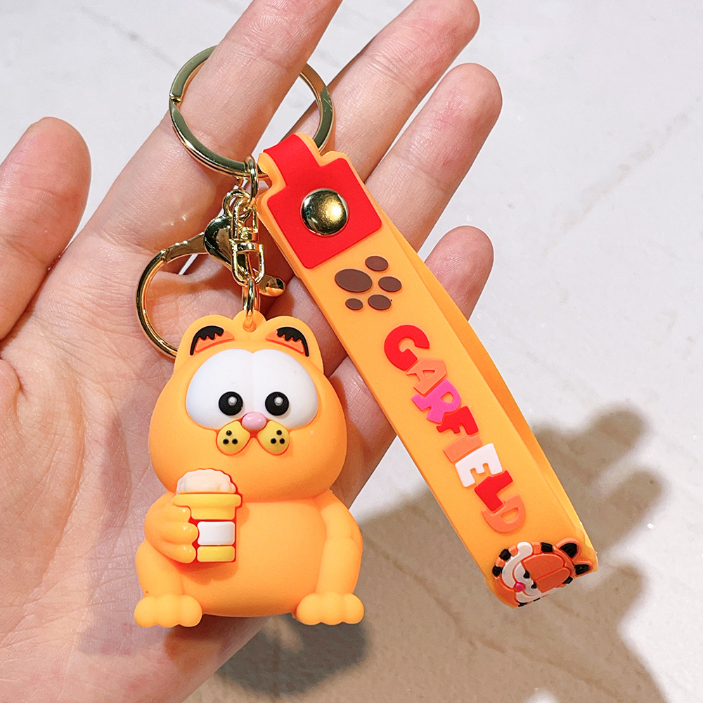 Animation Garfield Keychain Keyring Netby