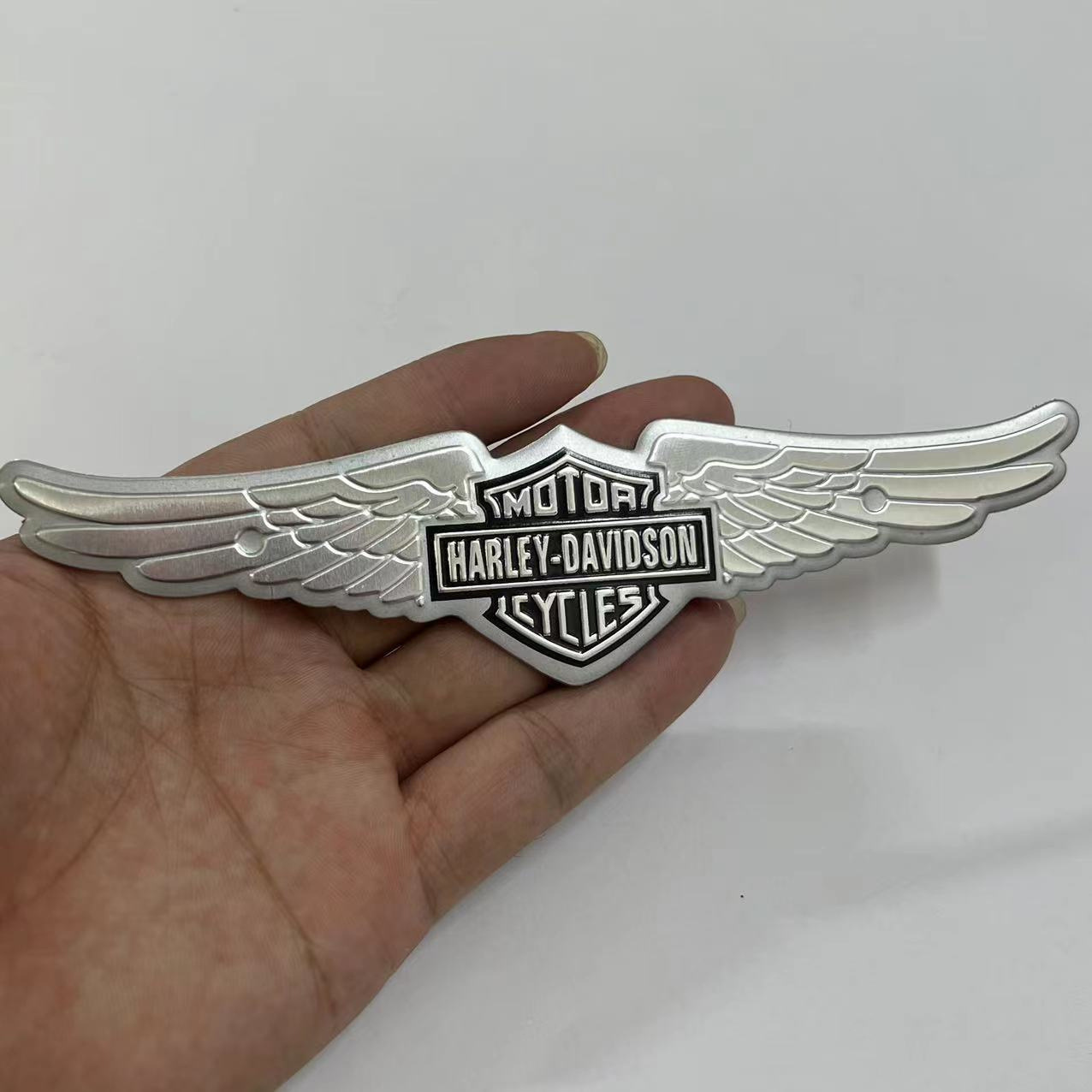 Metal Emblem Badge for Harley Davidson 100th 105th 110th Anniversary Netby Motorcycle Motorbike