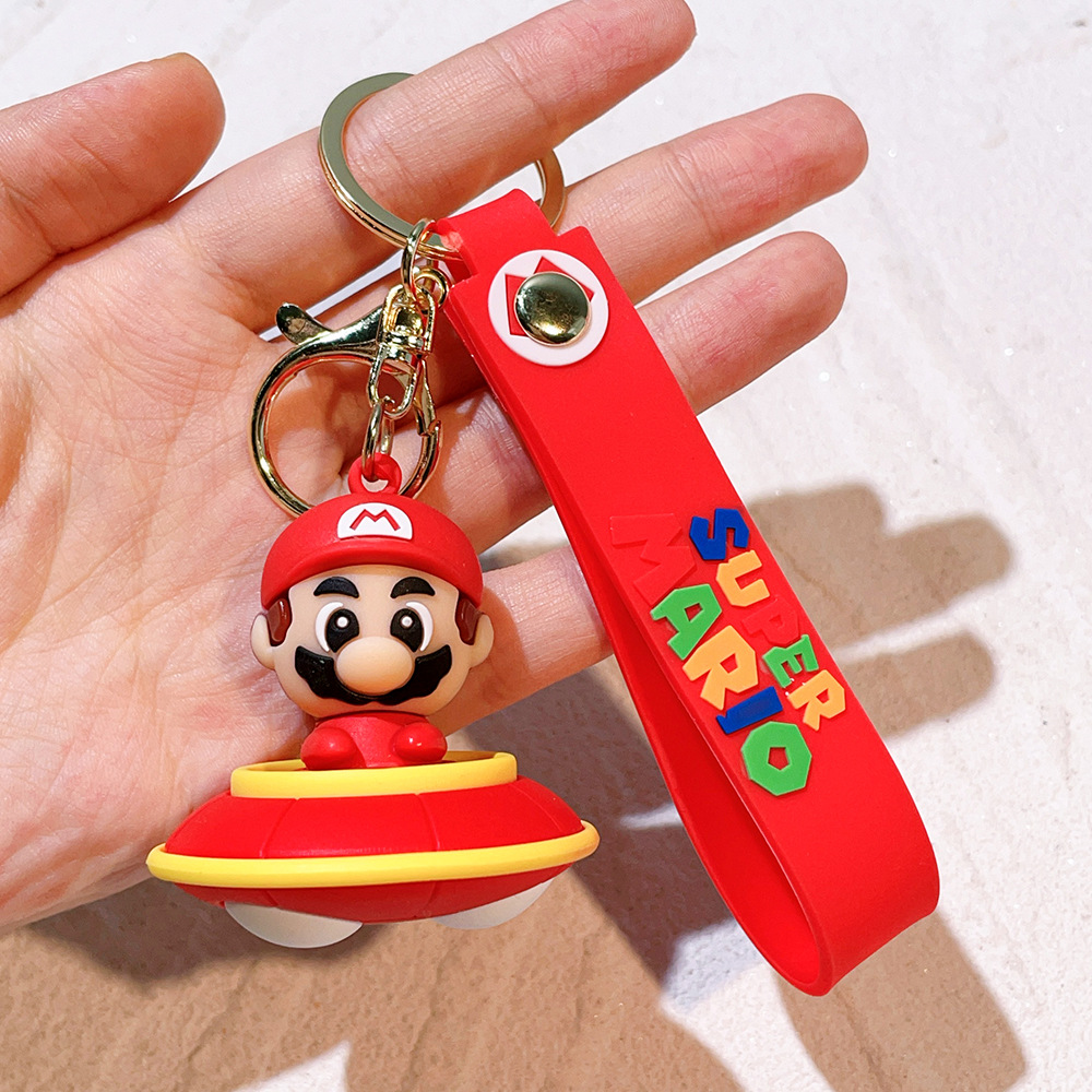Video Game Super Mario Keychain Keyring Netby
