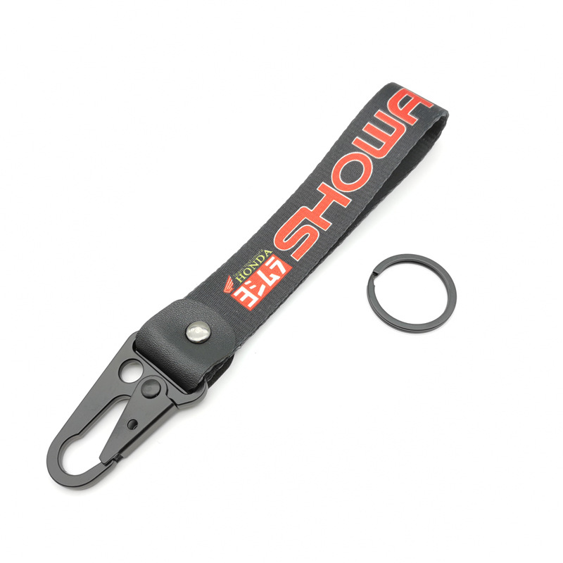 Motorbike Logo Emblem Bagde Eagle Buckle Wrist Strap Keychain Keyring Netby