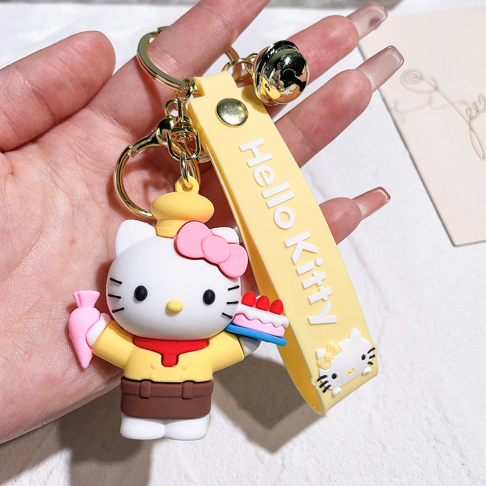 Animation Hello Kitty Keychain Keyring Netby