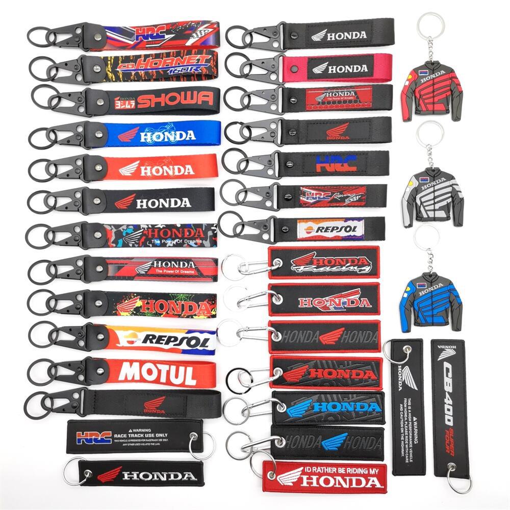 Honda Motorbike Keychain Keyring Keyfob Netby