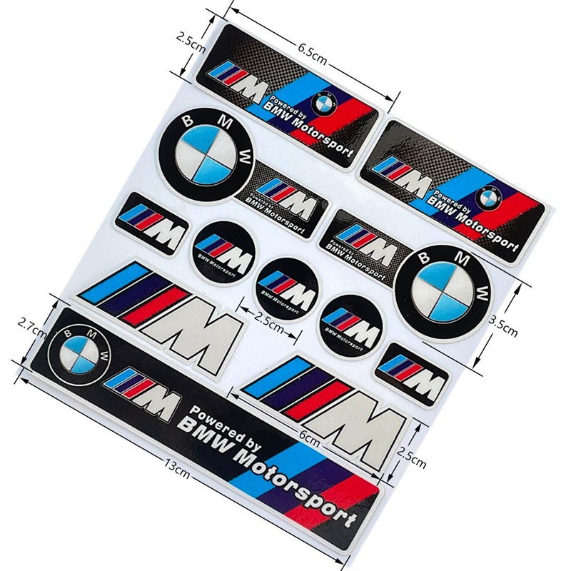 Motorcycle Motorbike Anti Water Sticker for BMW M Power Motorrad GS Netby