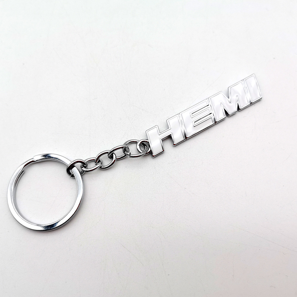 Metal HEMI Car Keyring Keychain Keyfob for Dodge Chrysler JEEP Netby