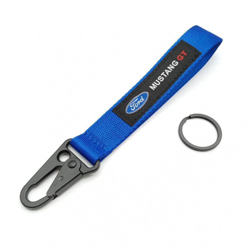 Eagle Buckle Wrist Strap Car Keychain Keyring Keyfob for Jeep Dodge Chevrolet GMC TESLA Ford Mustang Cadillac Nissan Netby