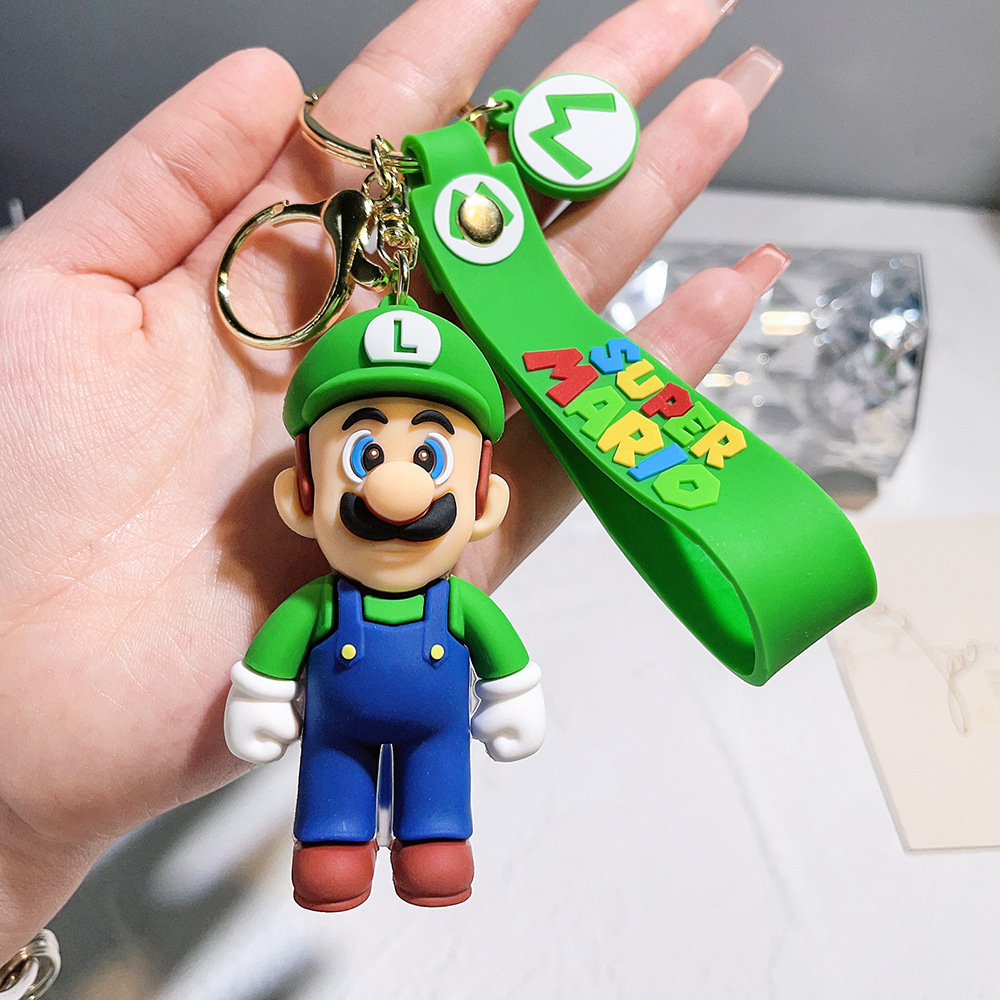 Video Game Super Mario Keychain Keyring Netby
