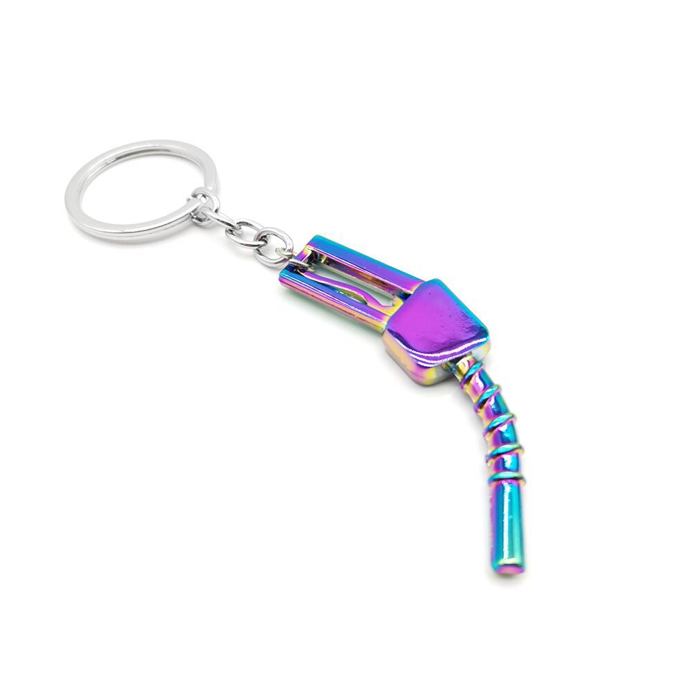 Metal Creative Oil Gun Car Keychain Keyring Keyfob Netby