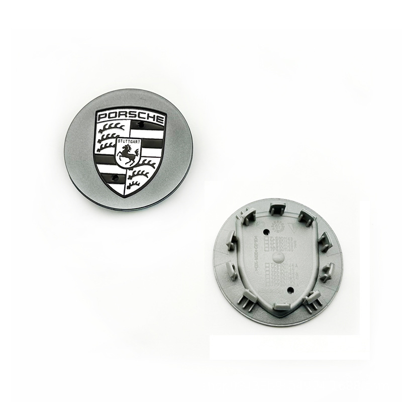 ABS Car Wheel Center Cap Emblem Badge for Porsche Macan Cayenne Panamera 911 718 Netby