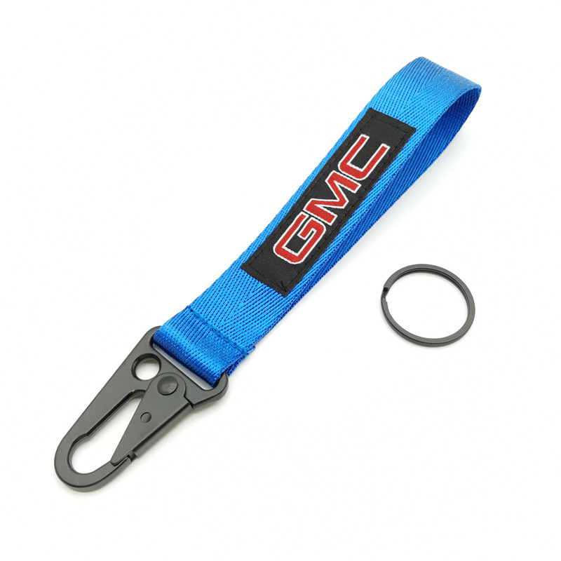 Eagle Buckle Wrist Strap Car Keychain Keyring Keyfob for Jeep Dodge Chevrolet GMC TESLA Ford Mustang Cadillac Nissan Netby