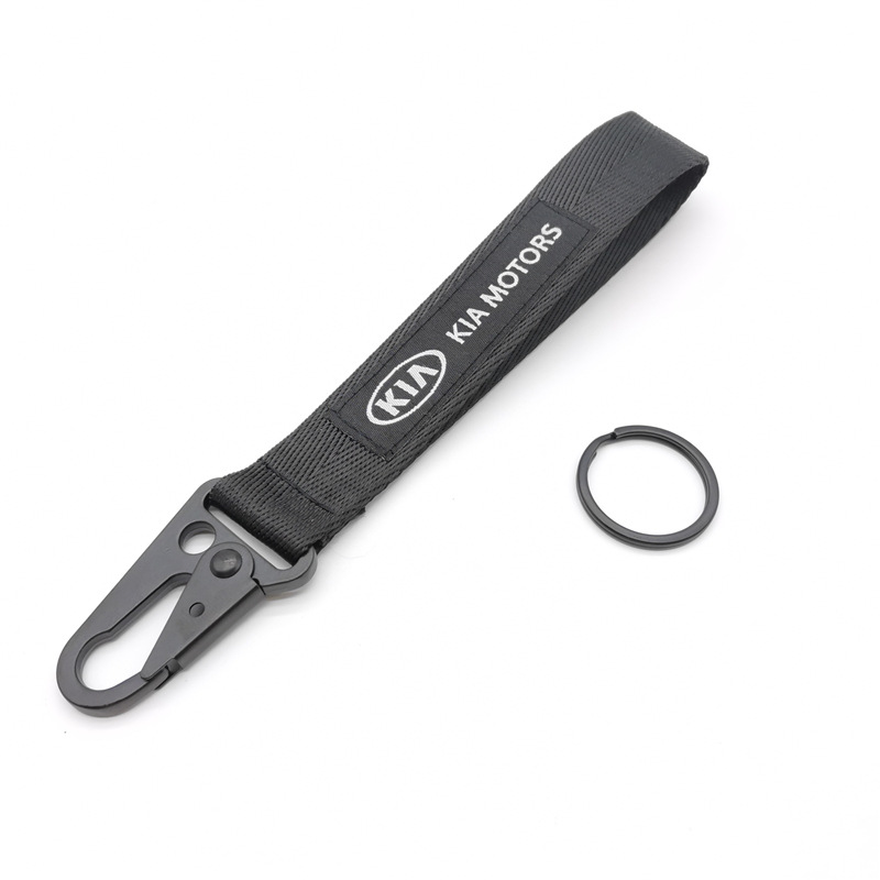 Car Logo Emblem Wrist Strap Keychain Keyring Keyfob for Honda Toyota Nissan Mitsubishi Netby