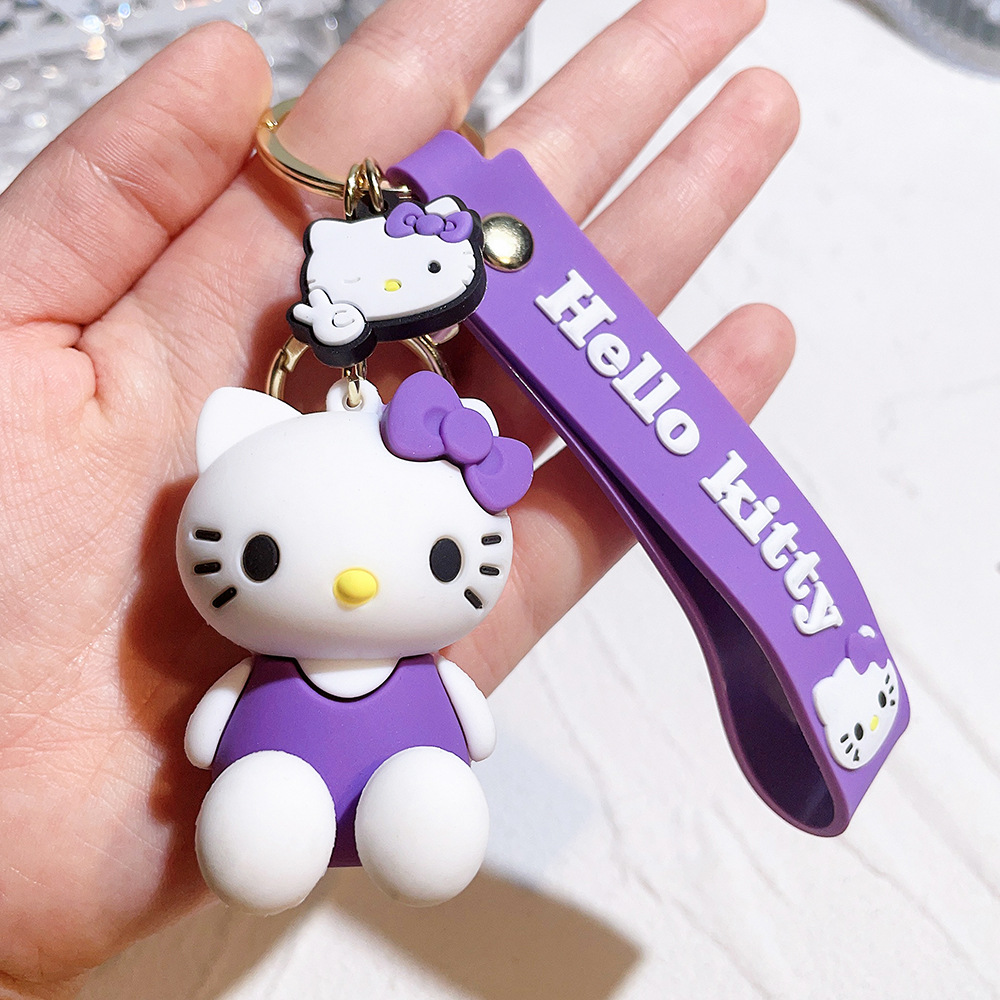 Animation KT HELLO KITTY Keychain Keyring Netby