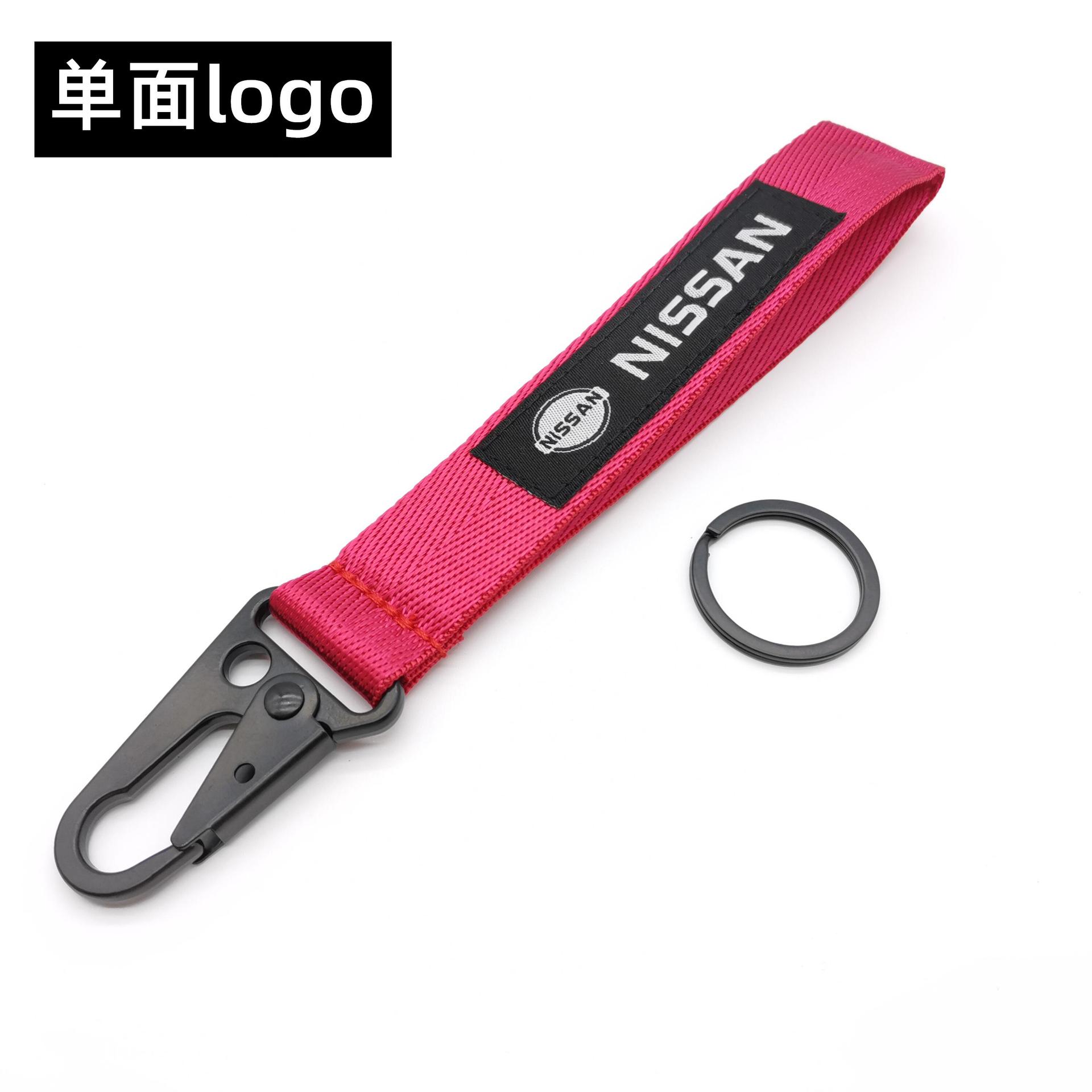 Red Color Eagle Buckle Car Logo Keyring Keychain Keyfob Wrist Strap Netby