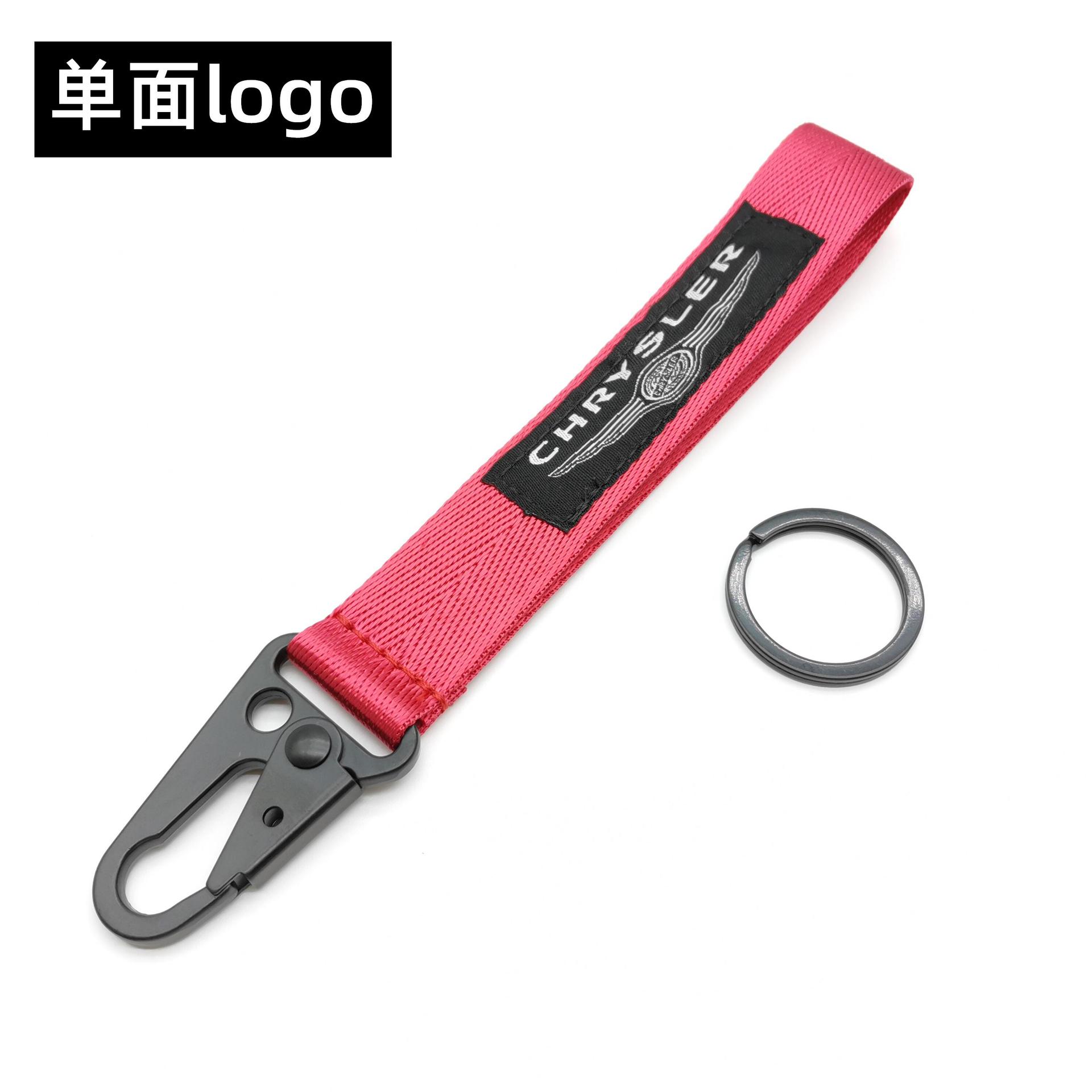 Red Color Eagle Buckle Car Logo Keyring Keychain Keyfob Wrist Strap Netby