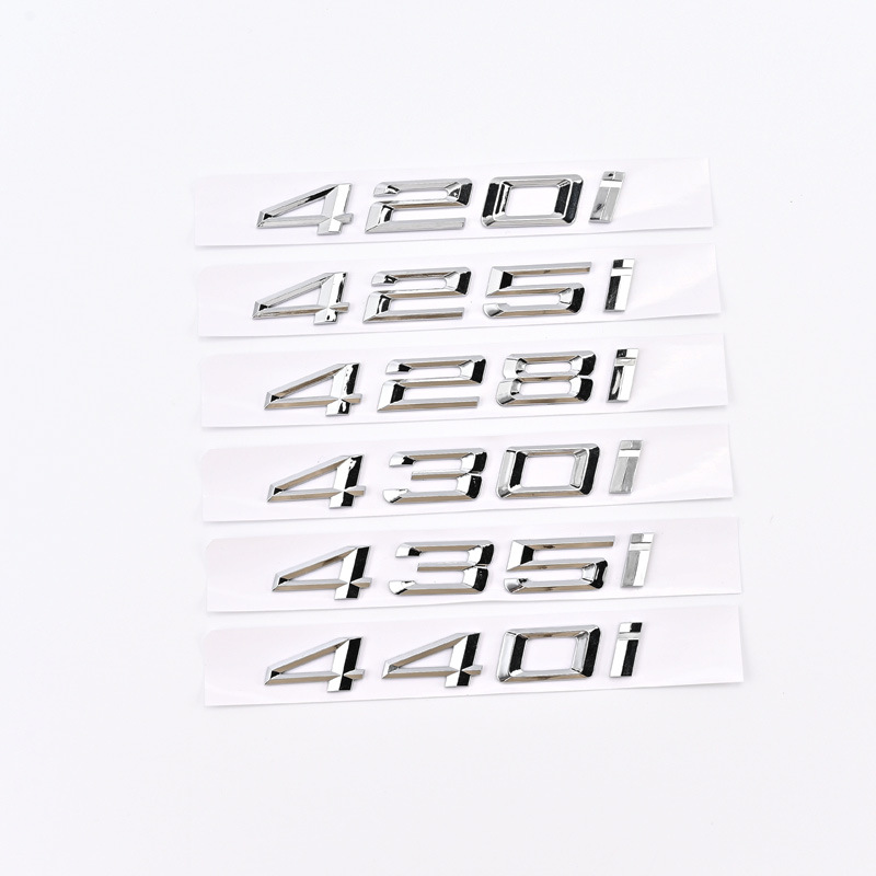 ABS Plastic Car Sticker for BMW 420i 425i 428i 430i 435i 440i Netby
