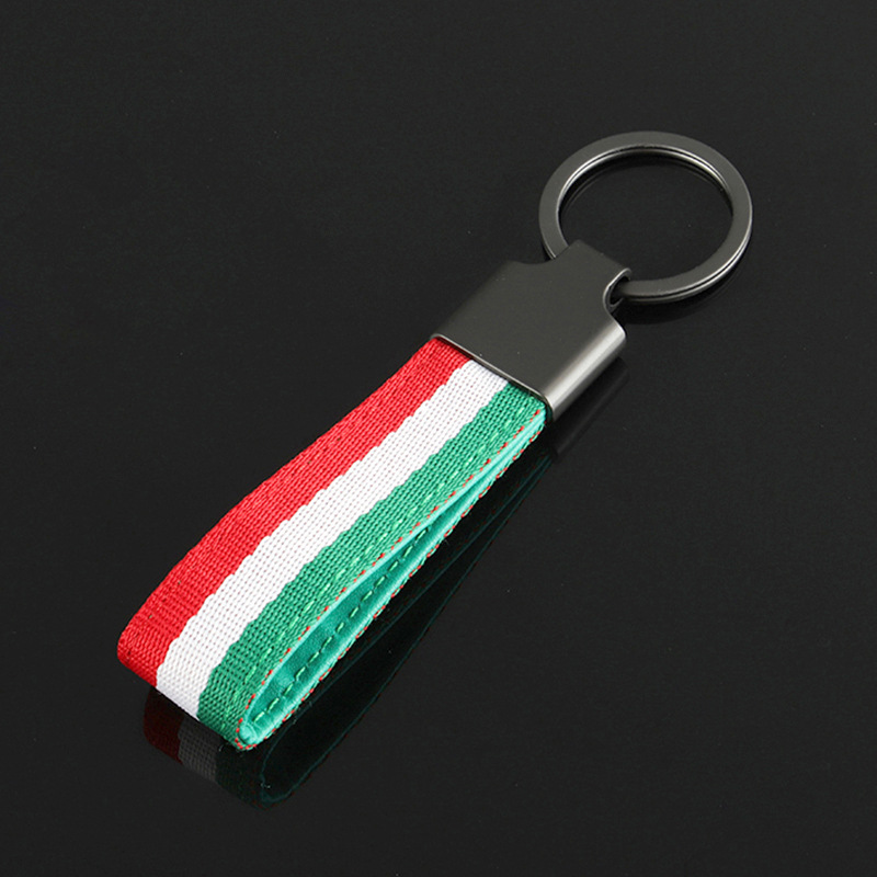 National Flag Car Logo Keychain Keyring Keyfob for Italy Germany BMW Netby