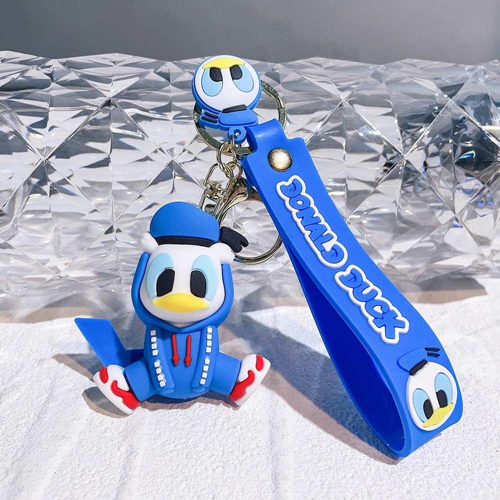 Animation Mickey Mouse Minnie Keychain Keyring Netby