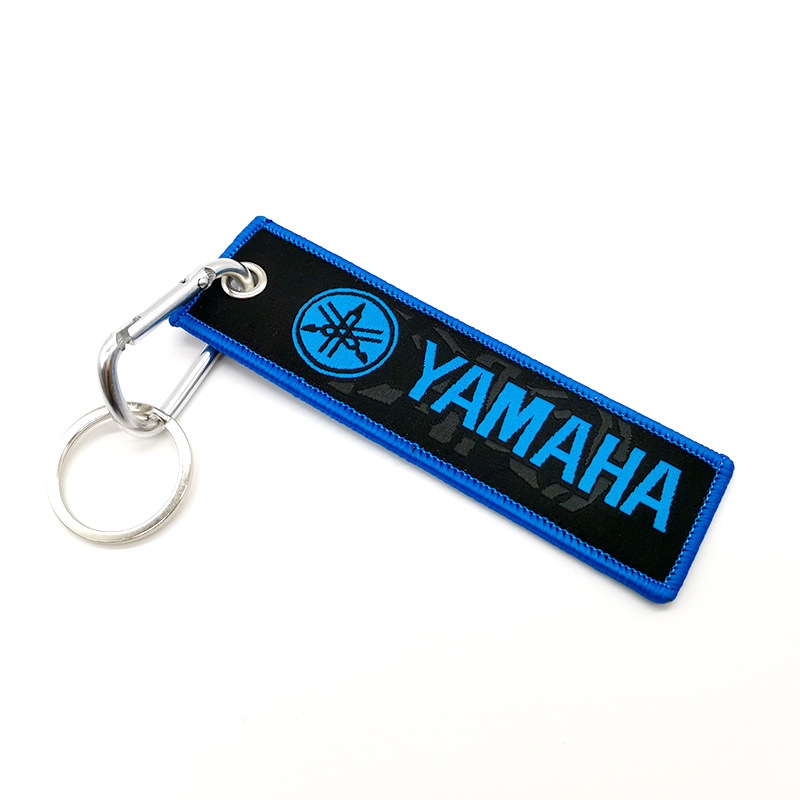 Motorbike Logo Emblem Badge Cloth Keyring Keychain Keyfob Netby