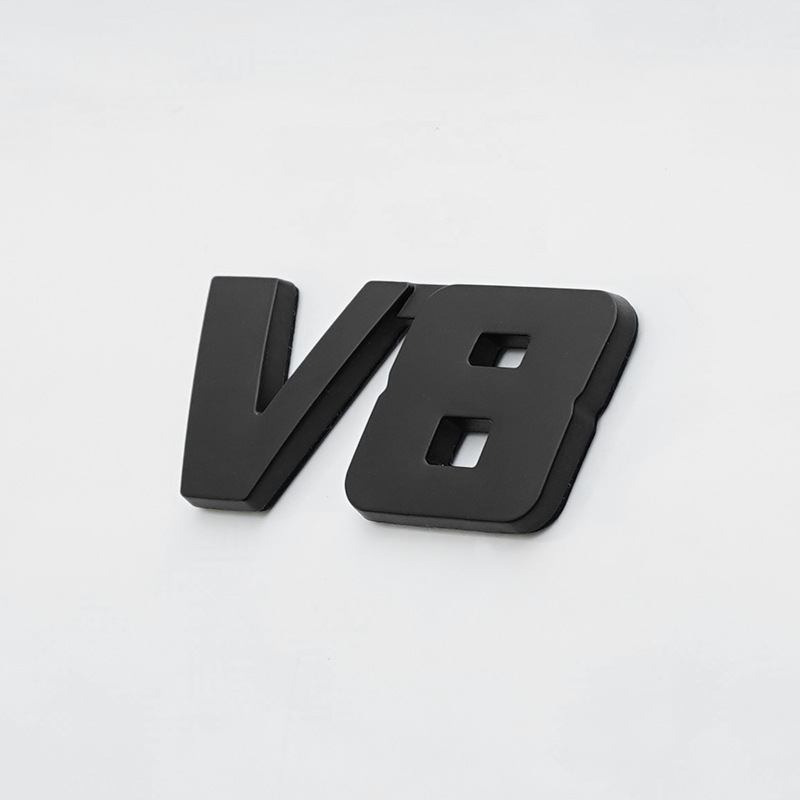 Metal 4X4 4WD Full Time V6 V8 Car Emblem Badge Netby