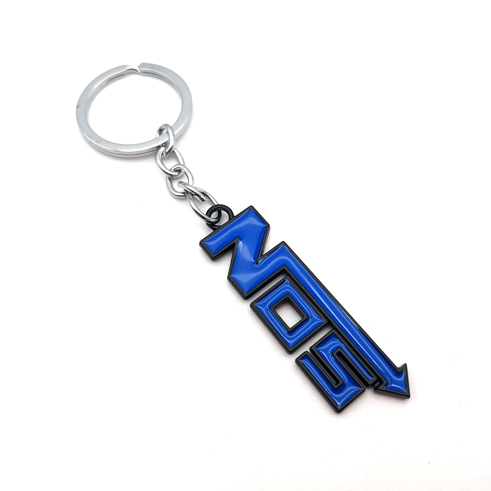 Creative Metal Car Keychain Keyring Keyfob for NOS Netby