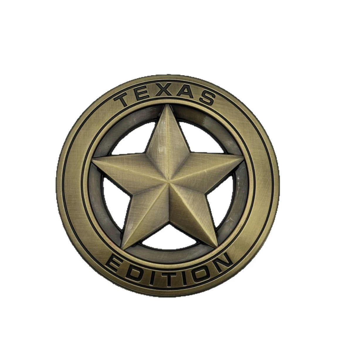 Round Metal Texas Car Sticker for Jeep Netby