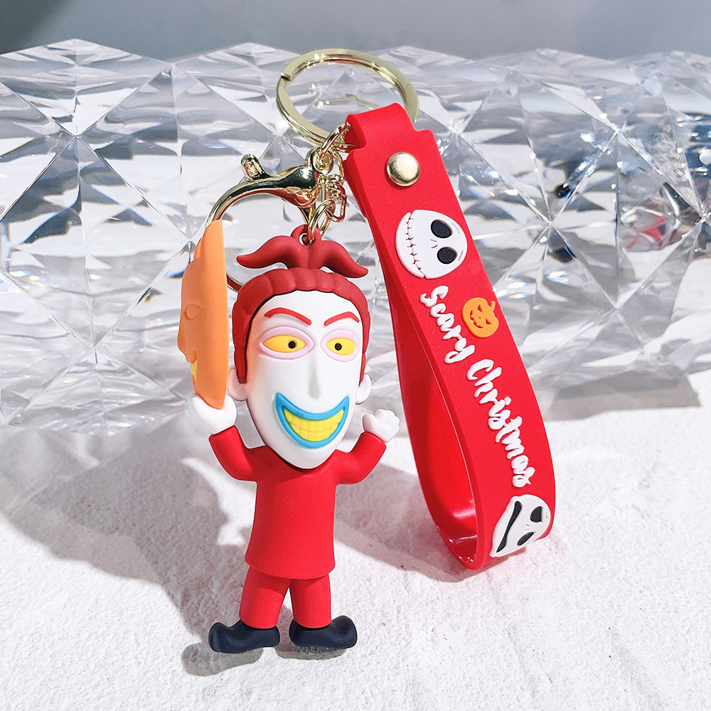 Animation Christmas Eve Horror Keychain Keyring Netby